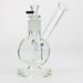 NG-8 inch Piggy Bank Bubbler [YN1053] Glass Bong High-End Brands Glass Black