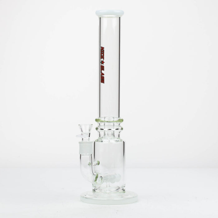 NG-14 inch 4-Wheel Perc Bong [XY526] Bongs High-End Brands Glass