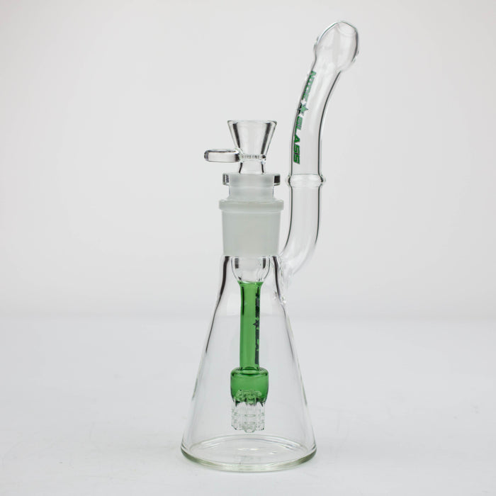 NG-11 inch 6-Arm Stem Bubbler [YN1162] Glass Bong High-End Brands Glass Green