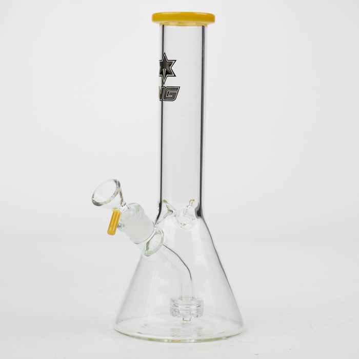 NG-10 inch Circ Percolator Bong [N8036] Glass Bong High-End Brands Glass Yellow