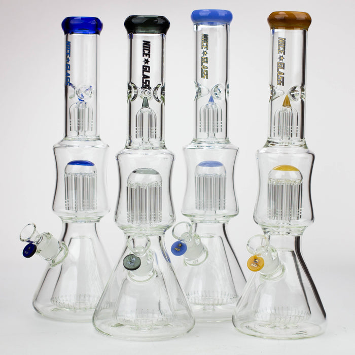 NG-17 inch Cone to Double Tree Beaker [S394] Glass Bong High-End Brands Glass