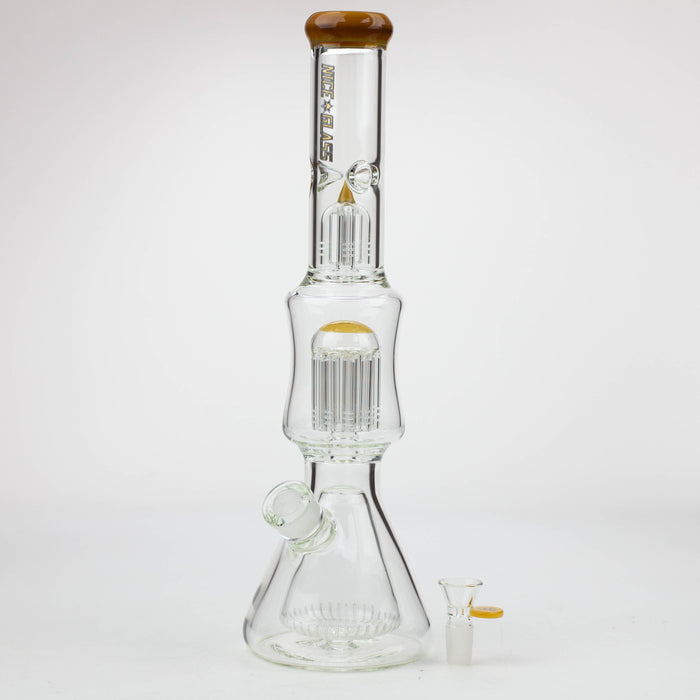 NG-17 inch Cone to Double Tree Beaker [S394] Glass Bong High-End Brands Glass