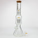 NG-17 inch Cone to Double Tree Beaker [S394] Glass Bong High-End Brands Glass