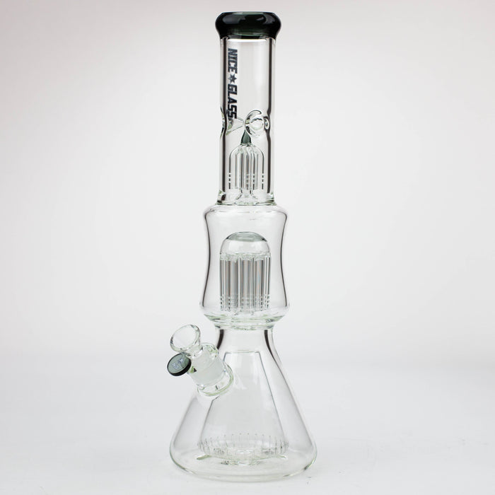 NG-17 inch Cone to Double Tree Beaker [S394] Glass Bong High-End Brands Glass Smoke