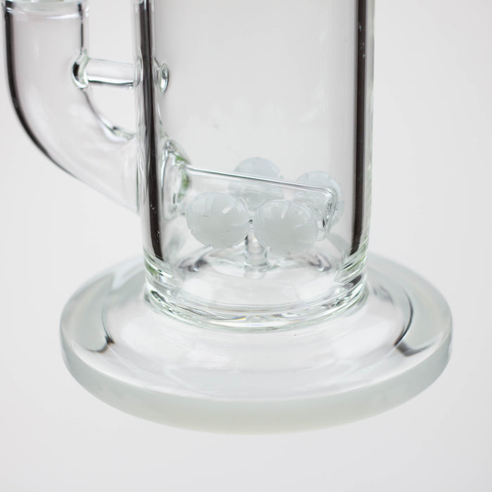 NG-14 inch 4-Wheel Perc Bong [XY526] Bongs High-End Brands Glass