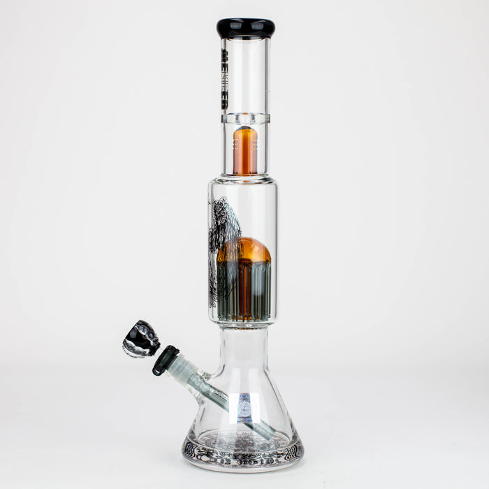 WENEED®-18" Beasts of East Tree Percolator Beaker bong