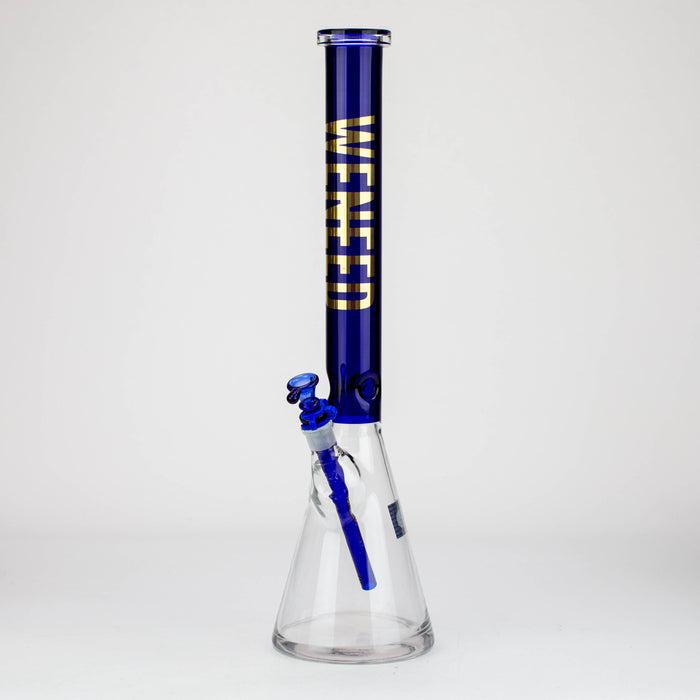 WENEED®-22" Oversized Beaker 7mm Glass Bong WENEED® Blue