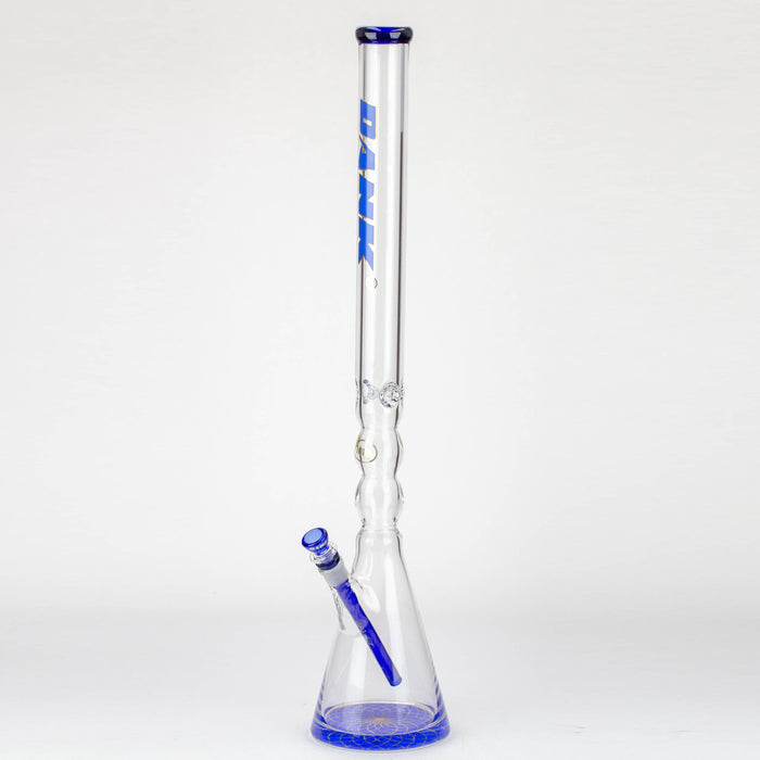 DANK | 29" Curved Tube Beaker Bong – Thick 7mm Borosilicate Glass