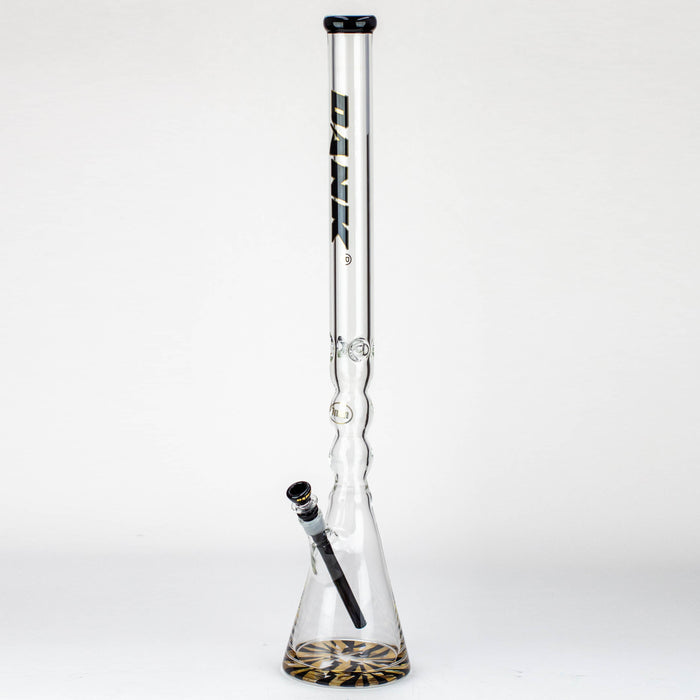DANK | 29" Curved Tube Beaker Bong – Thick 7mm Borosilicate Glass