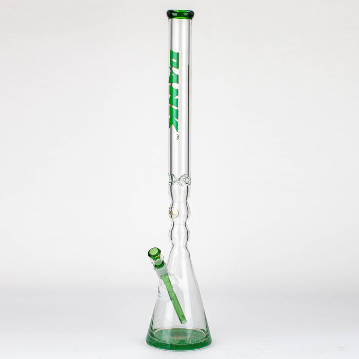 DANK | 29" Curved Tube Beaker Bong – Thick 7mm Borosilicate Glass