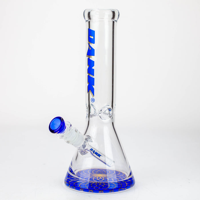 12" DANK 7 mm Thick beaker bong with thick base