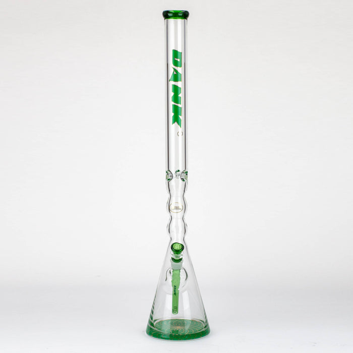 29" DANK 7 mm curved tube beaker water bong