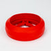 GG Silicone Base Bumper 4in-5.75in Straight Tube / Beaker Other Glow Guard Protection Red