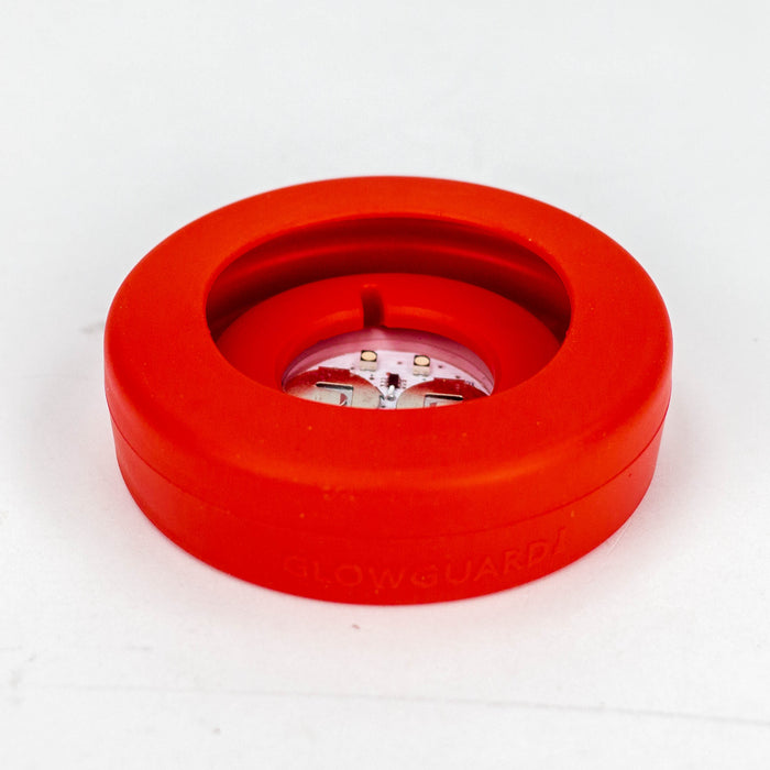 GG Silicone Base Bumper 3in-4in Straight Tube / Beaker Other Glow Guard Protection Red