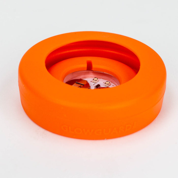 GG Silicone Base Bumper 3in-4in Straight Tube / Beaker Other Glow Guard Protection Orange