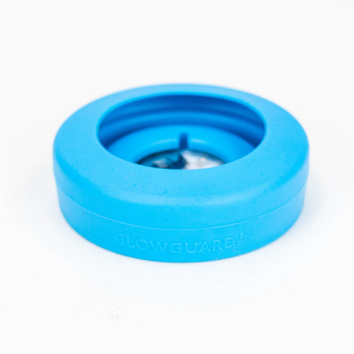 GG Silicone Base Bumper 3in-4in Straight Tube / Beaker Other Glow Guard Protection Blue