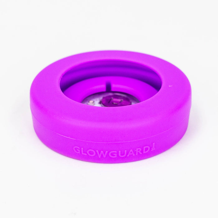 GG Silicone Base Bumper 3in-4in Straight Tube / Beaker Other Glow Guard Protection Purple