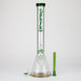 18" Spark 9 mm glass water bong with thick base Glass Bong ONE