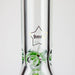 18" Spark 9 mm glass water bong with thick base Glass Bong ONE