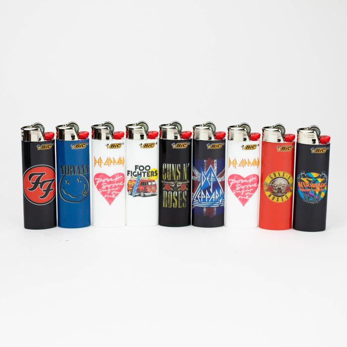 Bic Regular Lighter [Rock Bands]