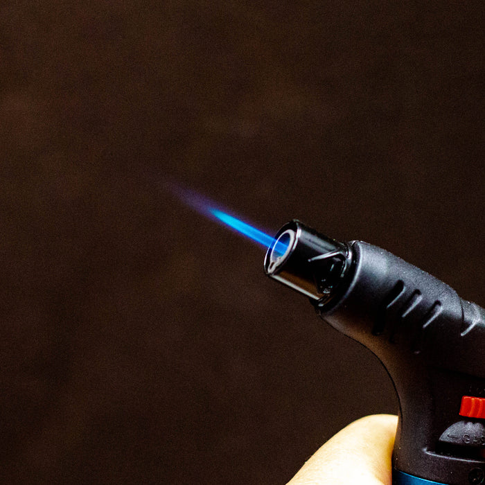 XUPER Metalic Lighter single flame Torch box of 20 [98-1149M] Torch ONE