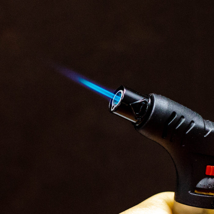 Click it | Single Torch Lighters with Assorted Color Box of 15 [GH-10877A] Torch Canadian Distributor