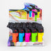 XUPER Neon Lighter single flame Torch box of 20 [98-1149N] Torch ONE