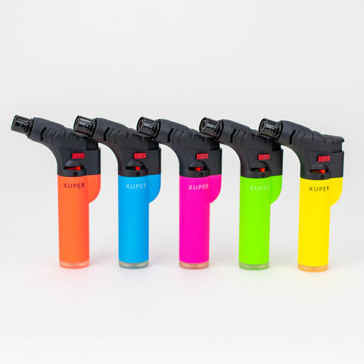 XUPER Neon Lighter single flame Torch box of 20 [98-1149N] Lighters ONE