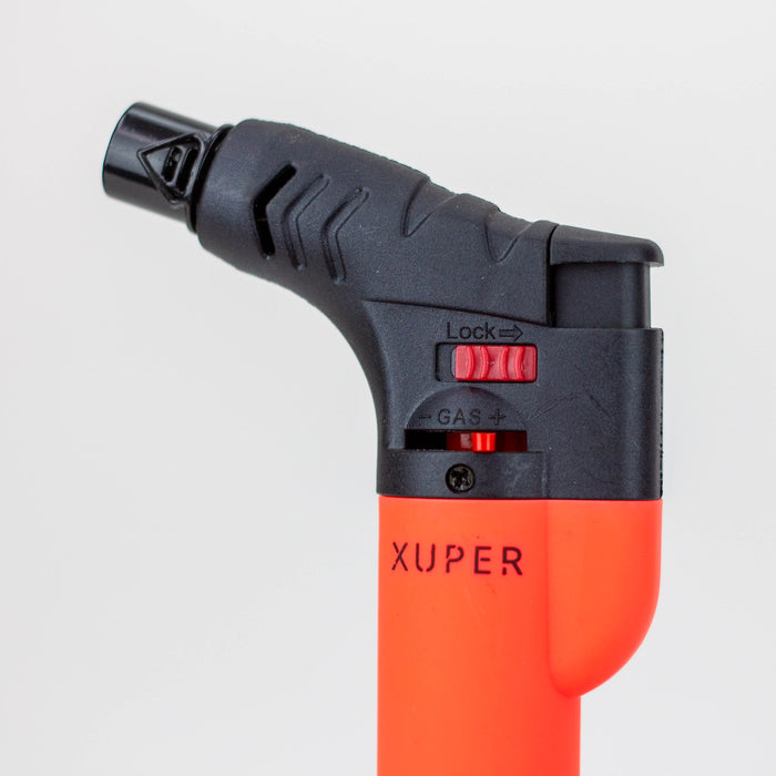 XUPER Neon Lighter single flame Torch box of 20 [98-1149N]