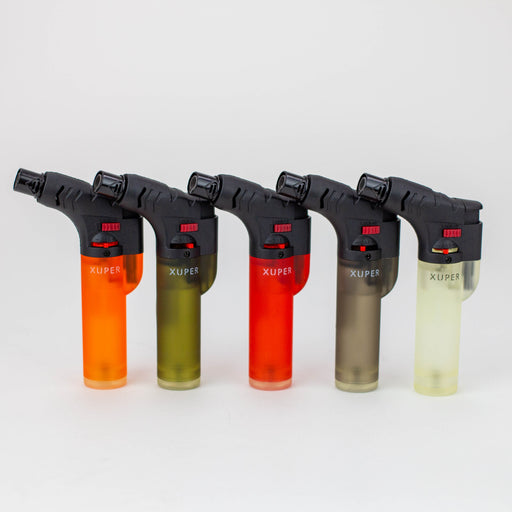 XUPER Assorted Lighter single flame Torch box of 20 [98-1149A] Lighters ONE