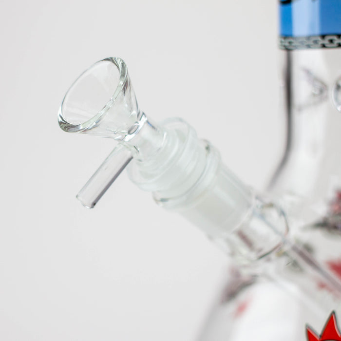 12" RM Cartoon glass water bong-Glow in the dark [GBT21002] Glass Bong ONE