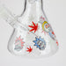 12" RM Cartoon glass water bong-Glow in the dark [GBT21002] Glass Bong ONE