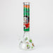 12" RM Cartoon glass water bong-Glow in the dark [GBT21002] Glass Bong ONE Design D