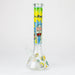 12" RM Cartoon glass water bong-Glow in the dark [GBT21002] Glass Bong ONE Design F