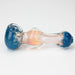 4.5" Gold fumed heavy glass hand pipe [9681] Glass Pipe ONE
