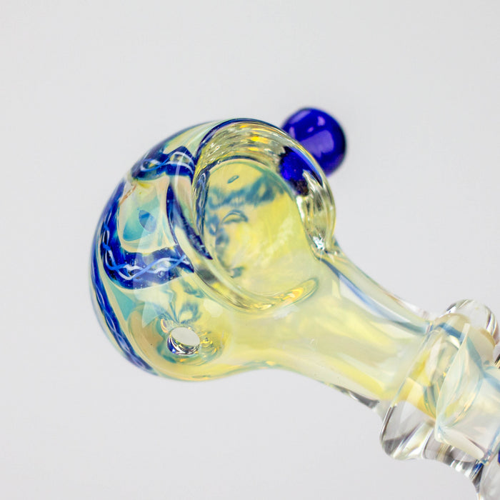 3.5" softglass hand pipe Pack of 2 [9672] Glass Pipe ONE