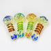 3.5" softglass hand pipe Pack of 2 [9673] Glass ONE