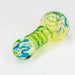 3.5" softglass hand pipe Pack of 2 [9673] Glass ONE