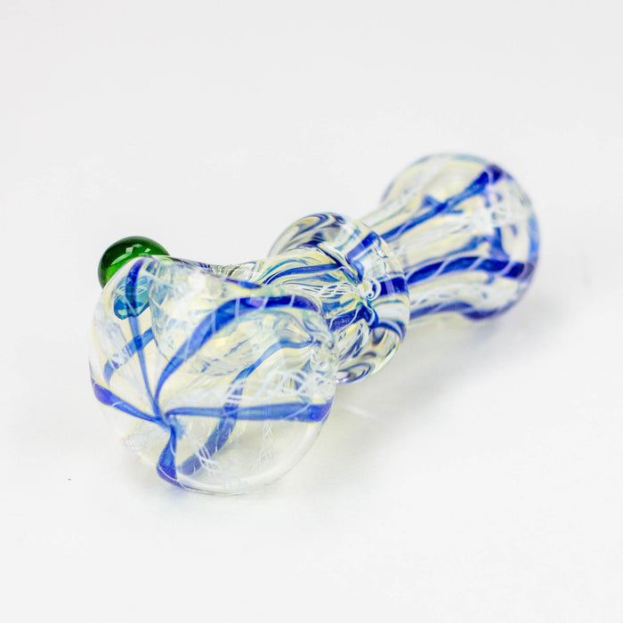 3.5" softglass hand pipe Pack of 2 [9675] Glass Pipe ONE