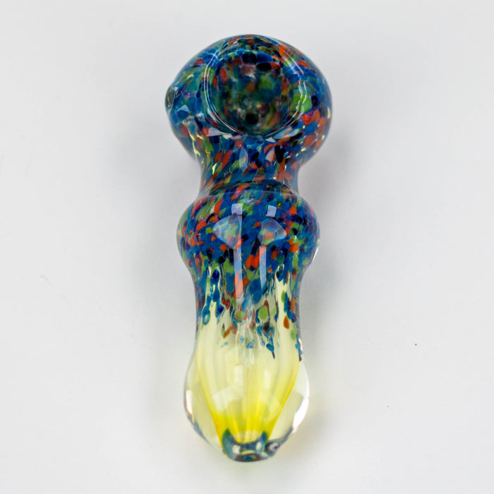 3.5" softglass hand pipe Pack of 2 [9676]