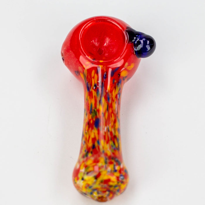 3.5" softglass hand pipe Pack of 2 [9677] Glass Pipe ONE