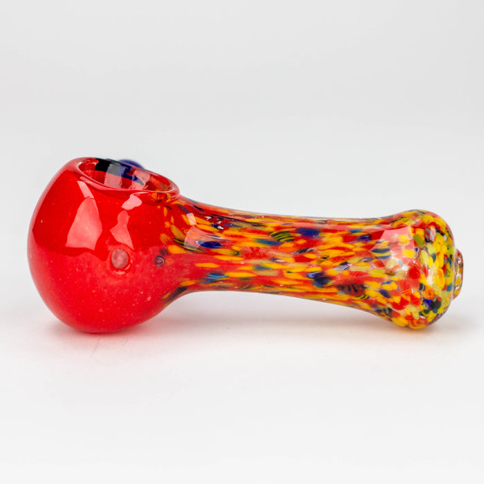 3.5" softglass hand pipe Pack of 2 [9677] Glass Pipe ONE