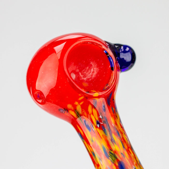 3.5" softglass hand pipe Pack of 2 [9677] Glass Pipe ONE
