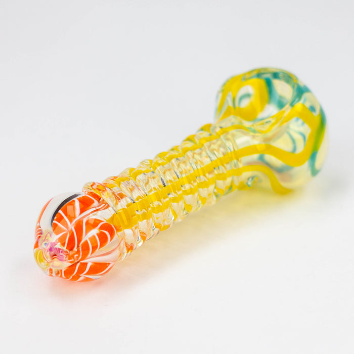 4.5" softglass hand pipe Pack of 2 [9678]