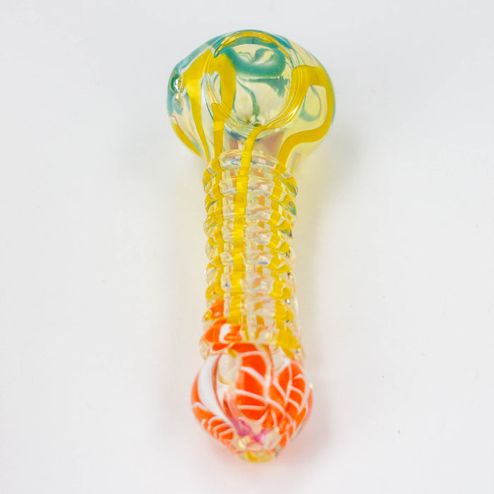 4.5" softglass hand pipe Pack of 2 [9678]