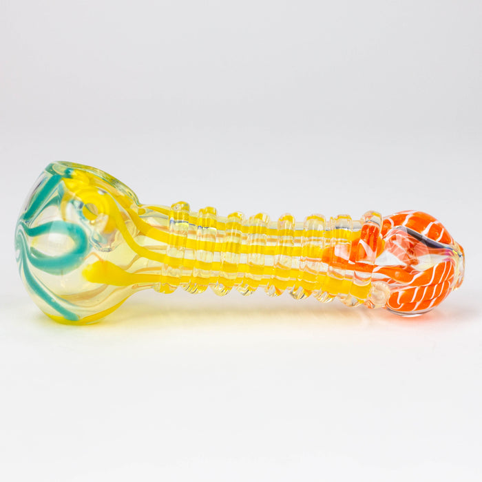 4.5" softglass hand pipe Pack of 2 [9678]