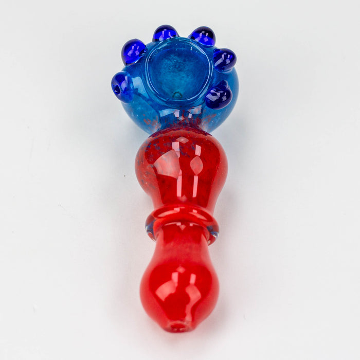 4.5" softglass hand pipe Pack of 2 [9680] Glass Pipe ONE