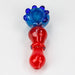 4.5" softglass hand pipe Pack of 2 [9680] Glass Pipe ONE
