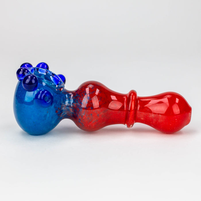 4.5" softglass hand pipe Pack of 2 [9680] Glass Pipe ONE
