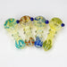 3.5" softglass hand pipe Pack of 2 [9672] Glass Pipe ONE